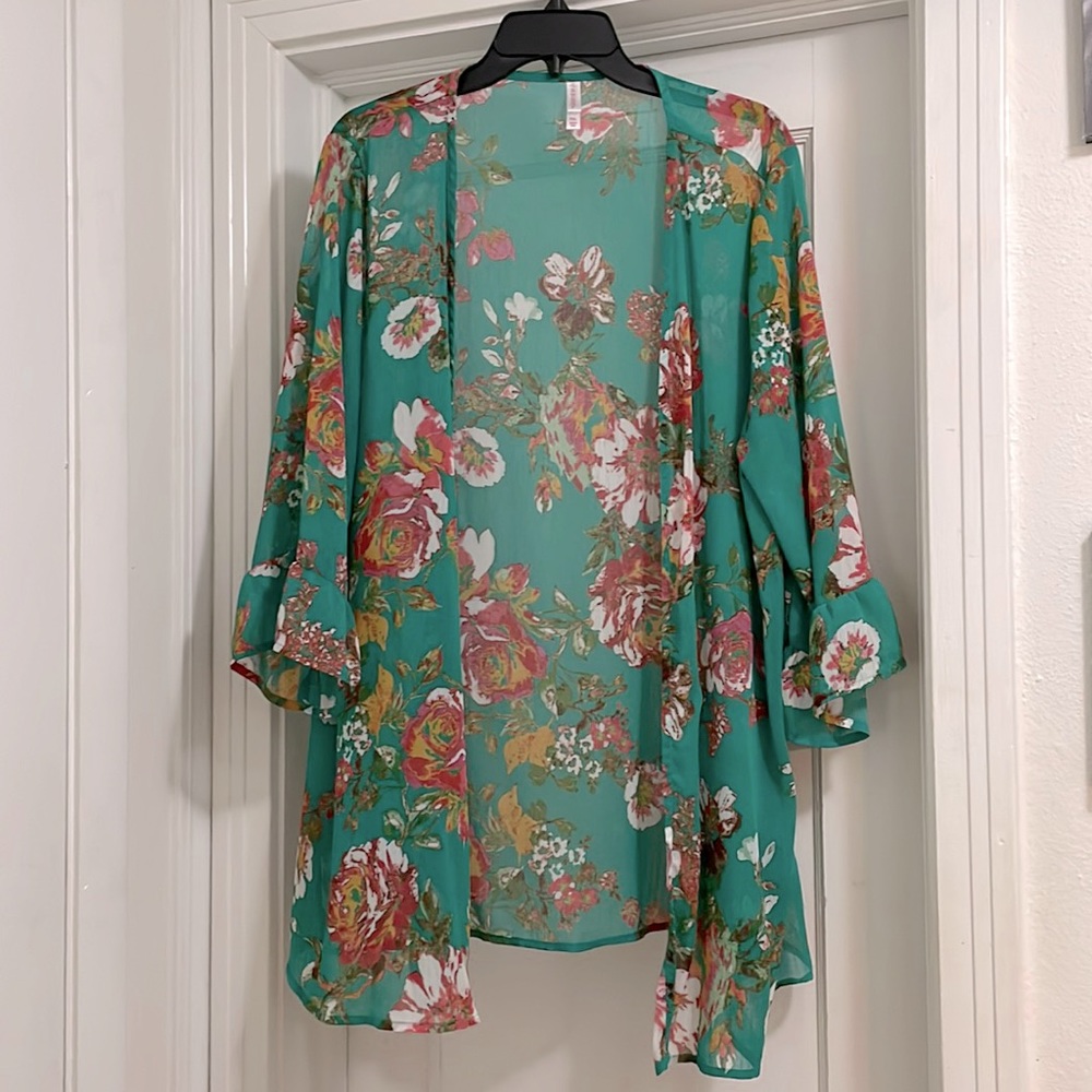 Floral kimono